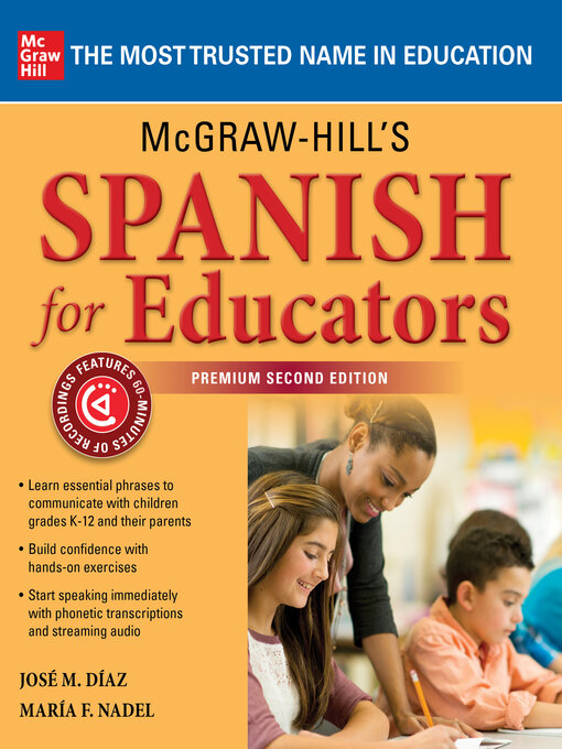 Title details for McGraw-Hill's Spanish for Educators, Premium by José M. Díaz - Available